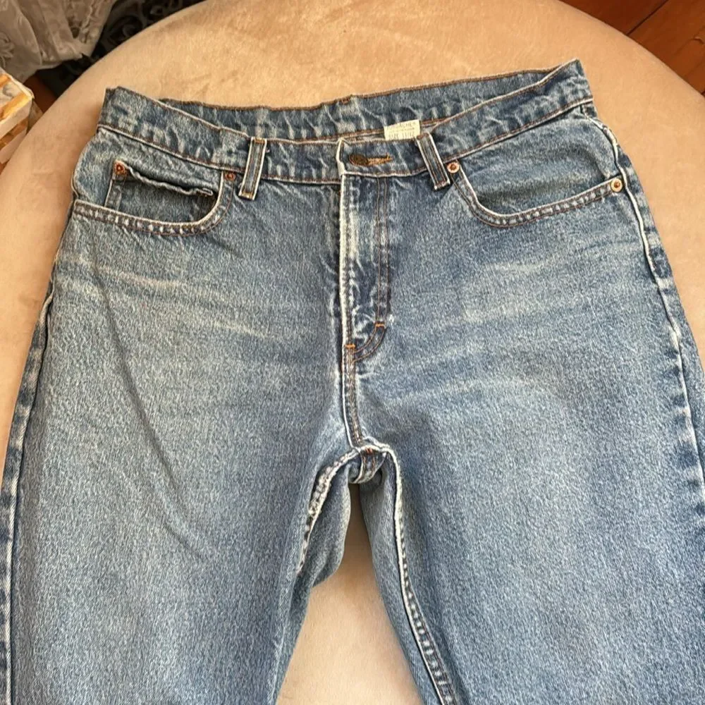 Jordache VTG *Stiff* Bootcut Denim Jeans Sz 28 11/12 EUC! TRENDING!